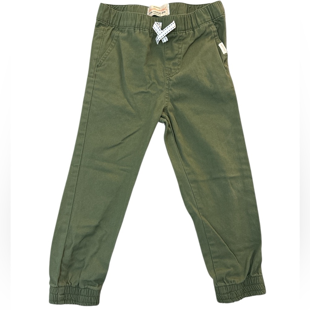 Kids' Forest Green Jogger Pants